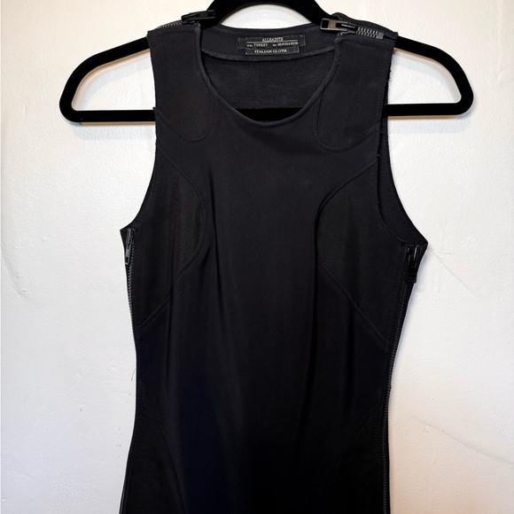Allsaints ‘Essi’ Italian Cloth bodycon dress - Picture 4 of 6